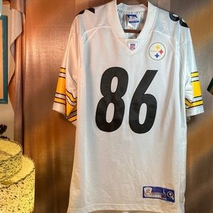 Pittsburgh Steelers Reebok NFL Ward 38‎ jersey. Extra long Large. 50” chest B4